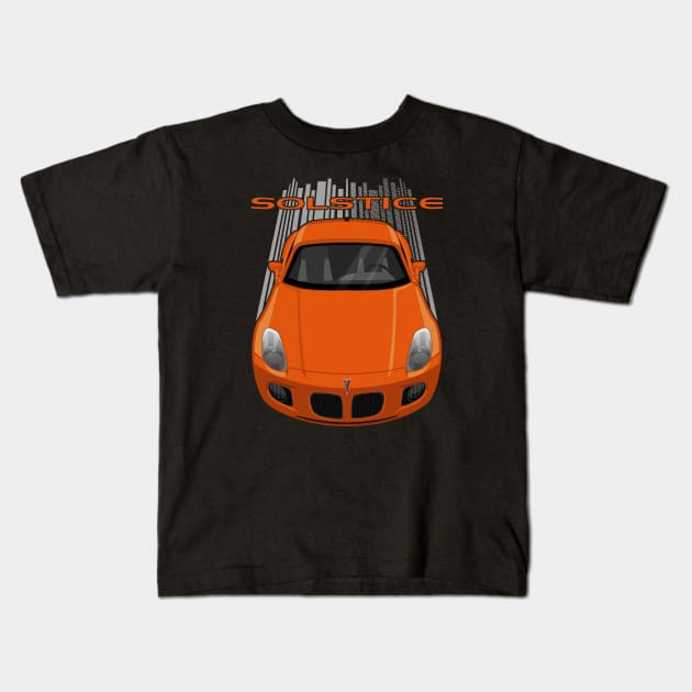 Pontiac Solstice GXP Coupe - Orange Kids T-Shirt by V8social